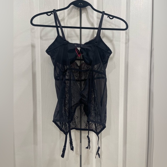 La Senza Black & Purple Lingerie size S - Picture 2 of 6